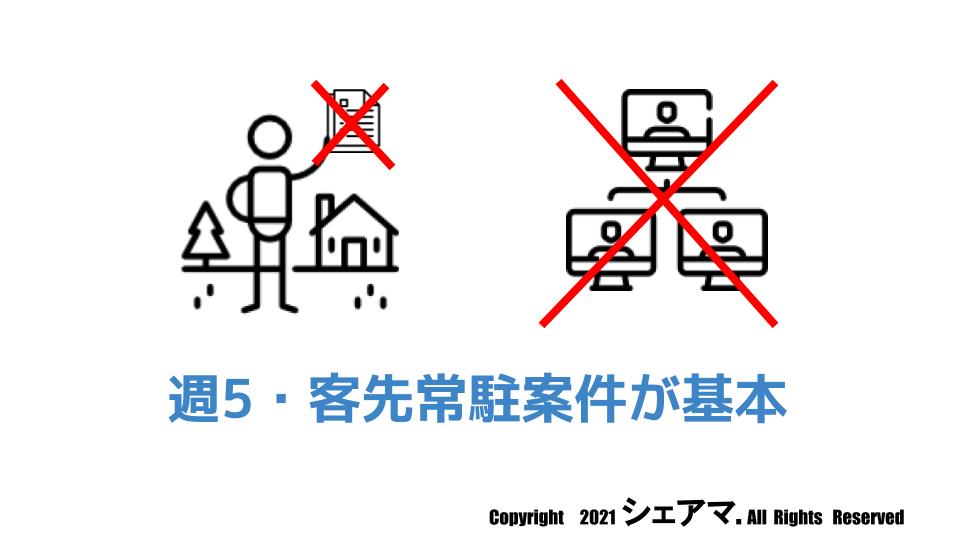ギークスジョブ geechsjob 地方案件 リモート案件 無い